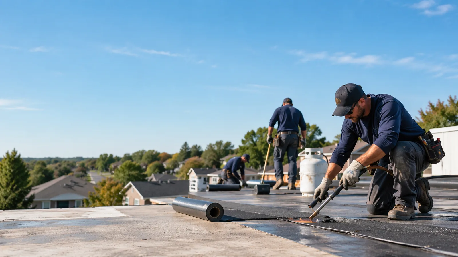 Flat Roof Leak Repair providers in Dundas, IL